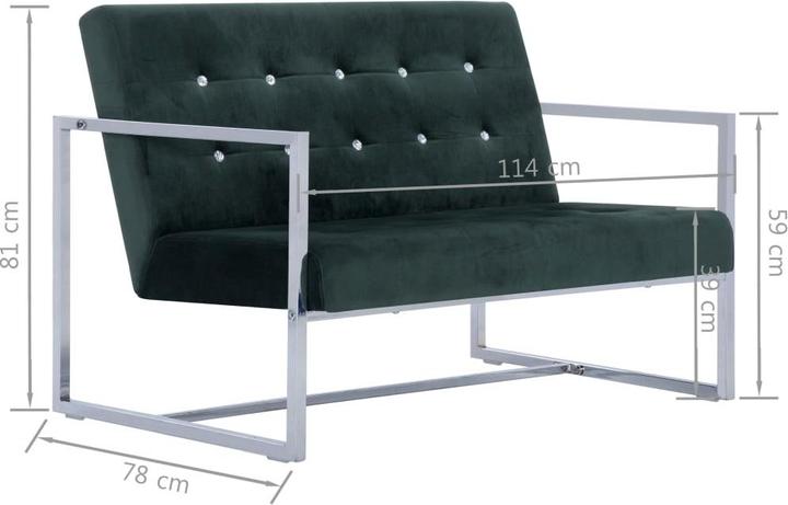 Image du produit vidaXL Sessel (2 places)