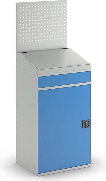 Image du produit eurokraft pro Poste de travail informatique, tôle d'acier