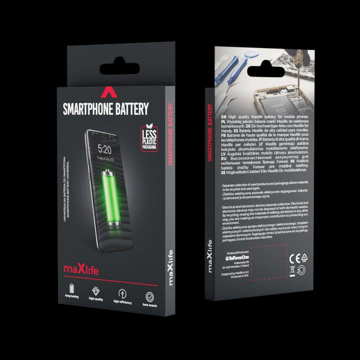 Produktbild Maxlife Akku für Nokia 3100 / 3110 Classic / 3650 / E50 / N91 / BL-5C 1050mAh