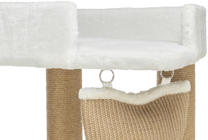 Actual product image Trixie Cat tree Active, white, 150 cm (150 cm, Beige, White)