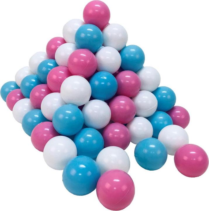 Produktbild Knorrtoys Bälleset ca. Ø6 cm - 300 balls rose/creme/lightblue