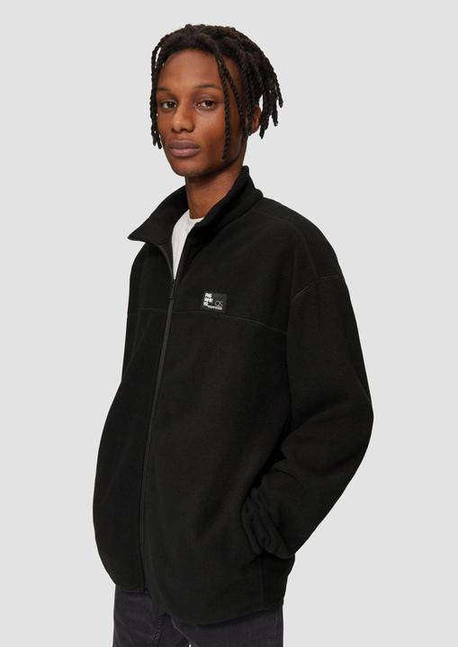 Actual product image S.Oliver Sweatshirt Jacke Fleecejacke mit Stehkragen (S)