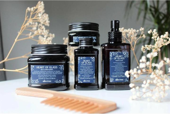 Immagine prodotto Davines Cuore di vetro - Shampoo setificante (90 ml, Shampoo antigiallo)