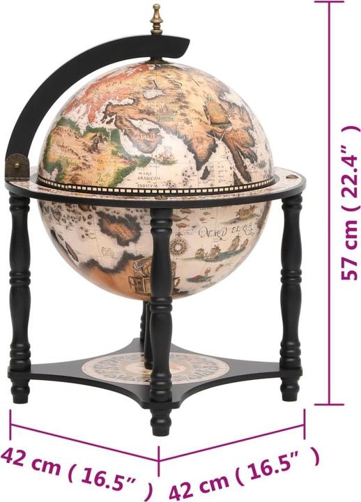 Actual product image vidaXL Globus-Bar