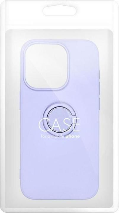Actual product image OEM Back panel cover SILICONE RING case for SAMSUNG S25 Ultra violet