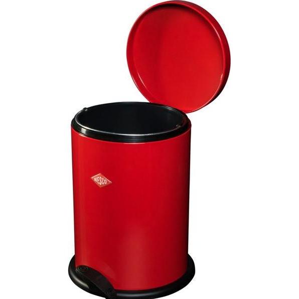 Thumbnail - Wesco Treteimer Alpha 13l rot, Abfalleimer, Rot