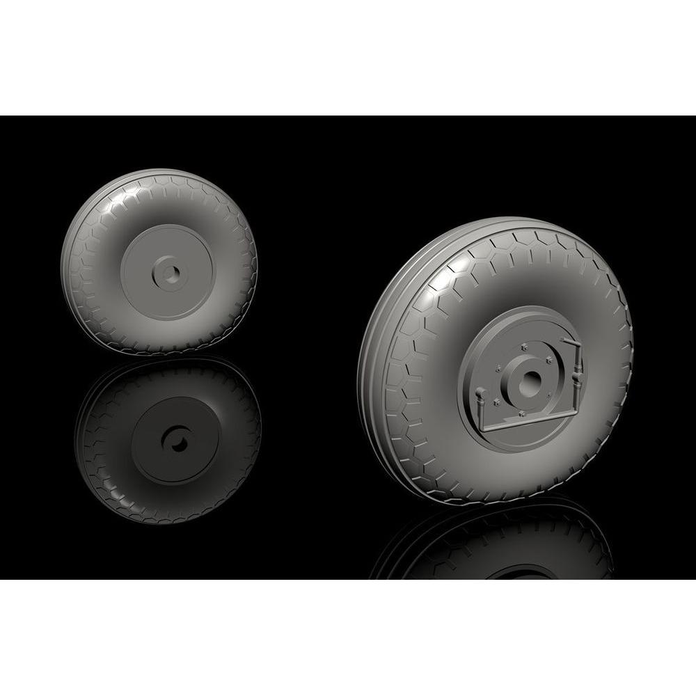 CMK IAR-80A/81-Mid Production Mainwheels for Special Hobby kit