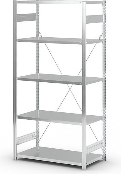 Actual product image eurokraft pro Shelf plug-in rack, galvanized