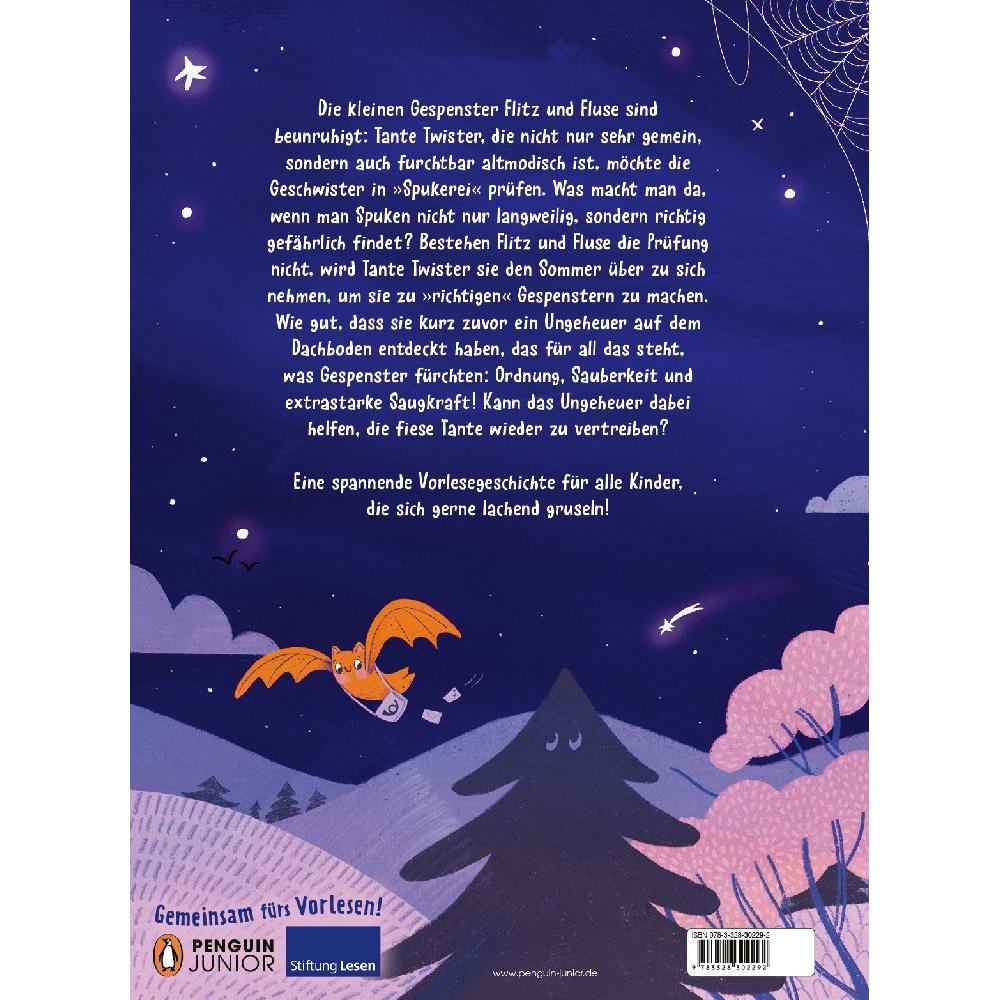 Thumbnail - Flitz und Fluse - Gespenster-Training leicht gemacht, Kinderbücher von Annette Moser