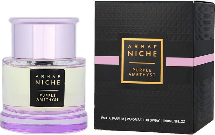 Actual product image Armaf Niche Purple Amethyst by Eau DE Parfum Spray 90 ml (Eau de parfum, 90 ml)