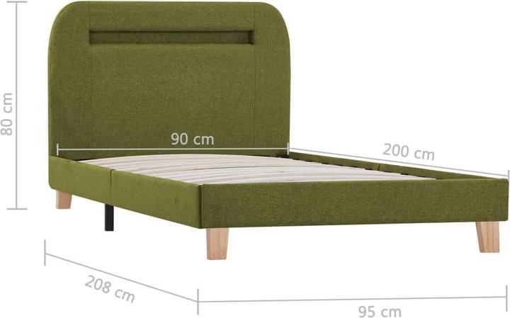 Image du produit vidaXL Bettgestell (90 x 200 cm)