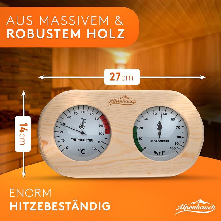 Produktbild Alpenhauch Sauna Thermometer