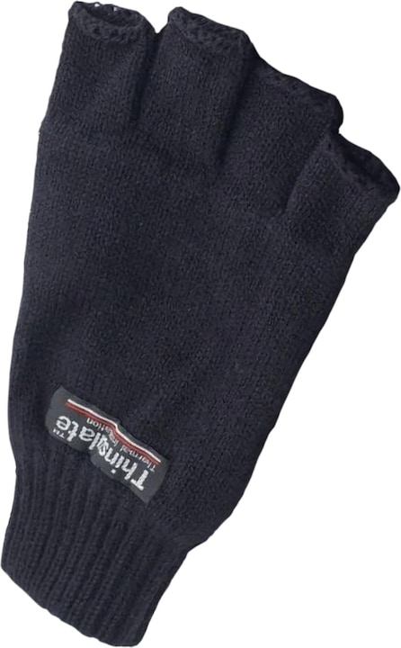 Actual product image Yoko 3M Thinsulate Thermo WinterSki half-finger gloves (One size)