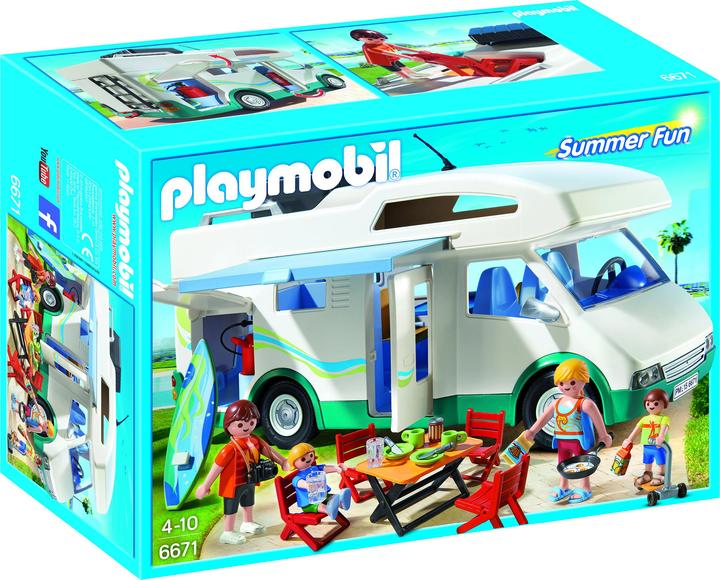 Actual product image Playmobil family mobile home (6671)