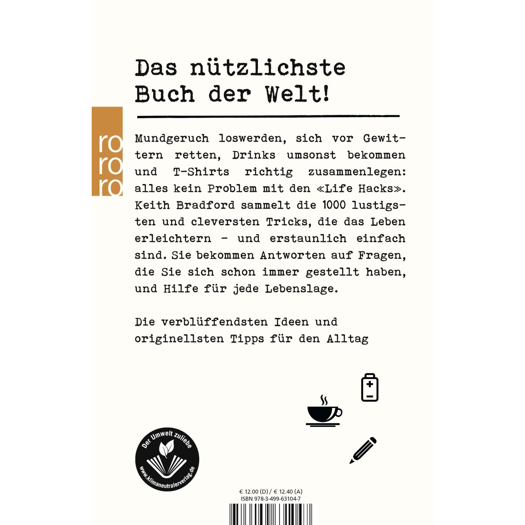 Thumbnail - Life Hacks, Ratgeber von Keith Bradford