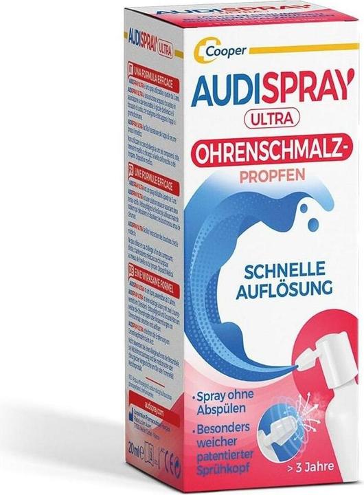 Produktbild Audispray Ultra Ohrenpfropfen