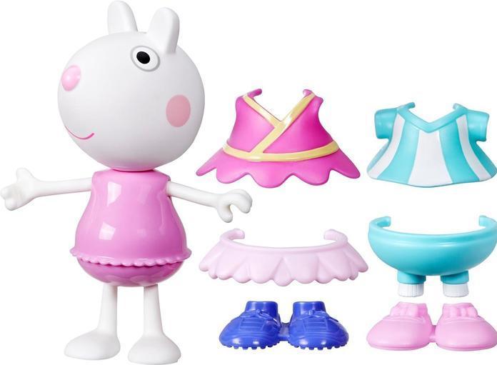 Peppa Pig - Peppa & Friends Dress Up 15 cm - Suzy Sheep