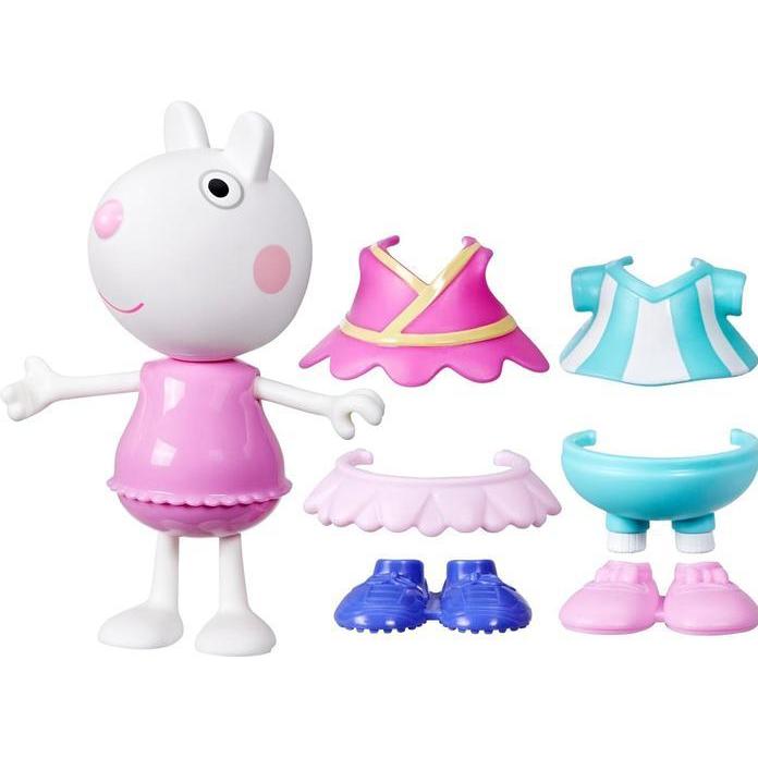 Peppa Pig - Peppa & Friends Dress Up 15 cm - Suzy Sheep
