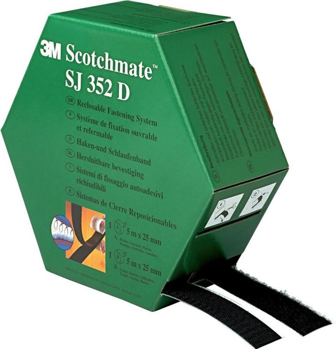 Produktbild 3M Haken- und Schlaufenband SJ352 (25 mm)