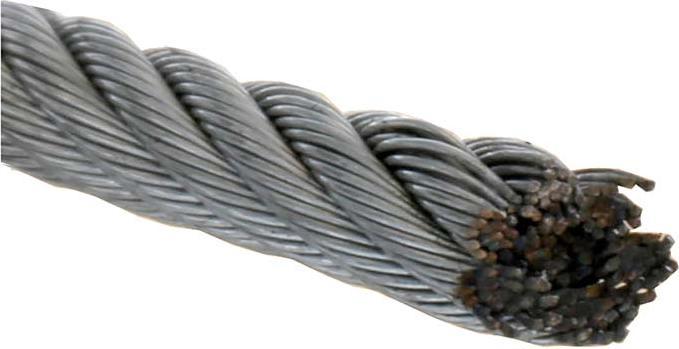 Produktbild RS PRO Drahtseil galvanisiert 4mm (75 m)
