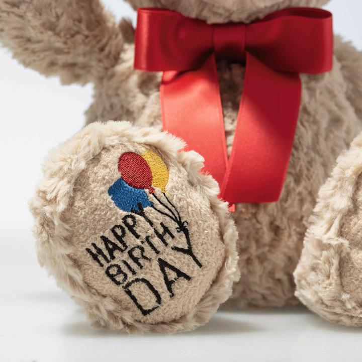 Produktbild Steiff Jimmy Teddybär – Happy Birthday beige 35cm (35 cm)