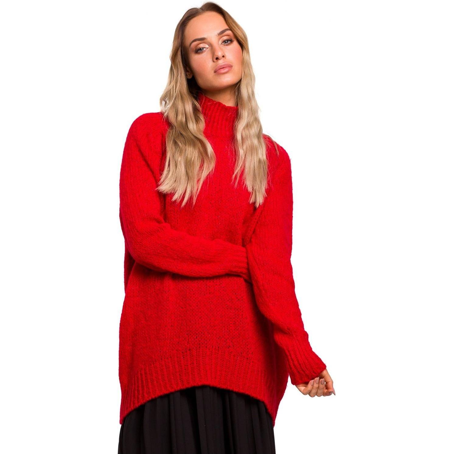 Made of Emotion, Damen, Pullover, Pullover model, Rot, (S, M)