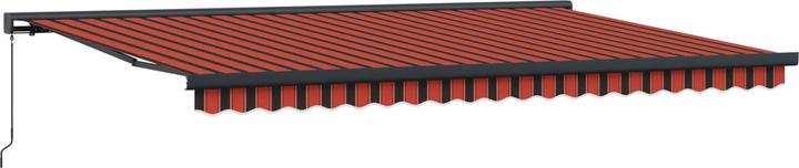 Braun, Orange, Rot, Schwarz