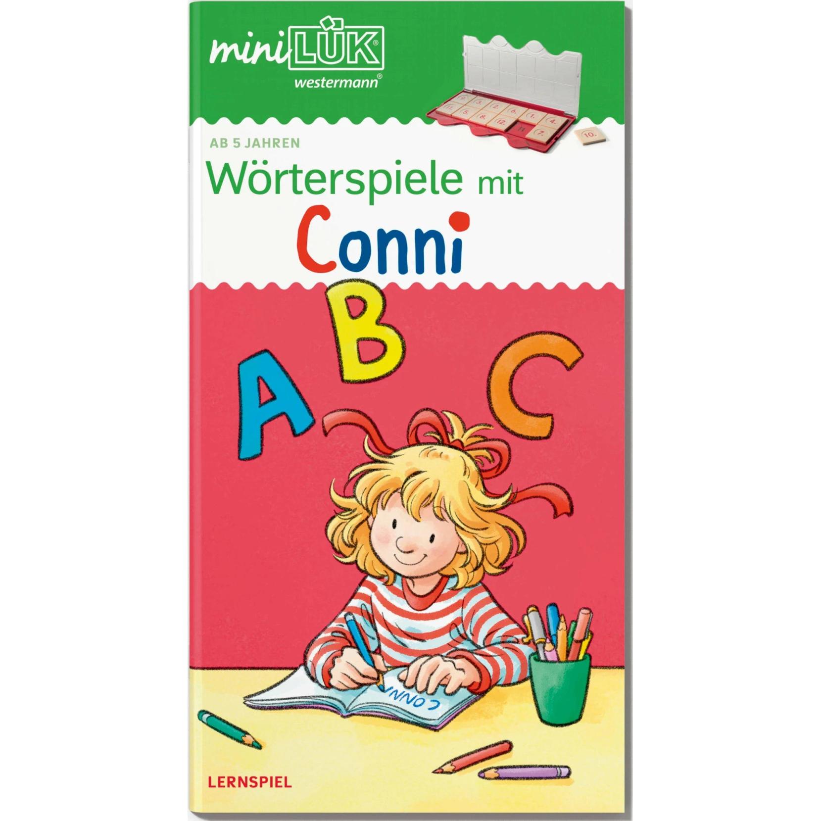 Thumbnail - mini Wörterspiele mit Conni ab 5, Schulbücher von Wibke Bierwald