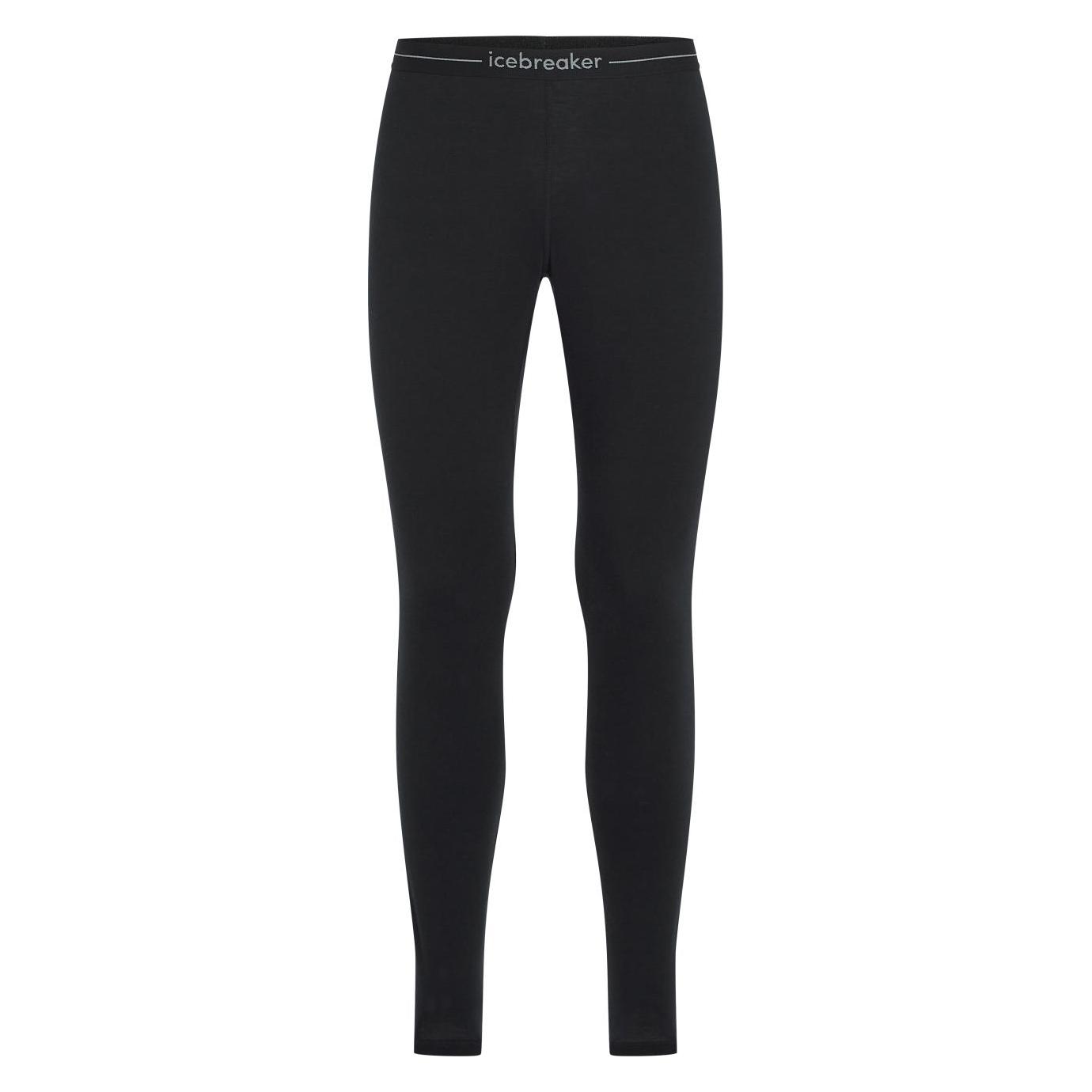 Icebreaker, Herren, Funktionsunterhose, Men Merino Blend Core Heavyweight Leggings (L), Schwarz, L