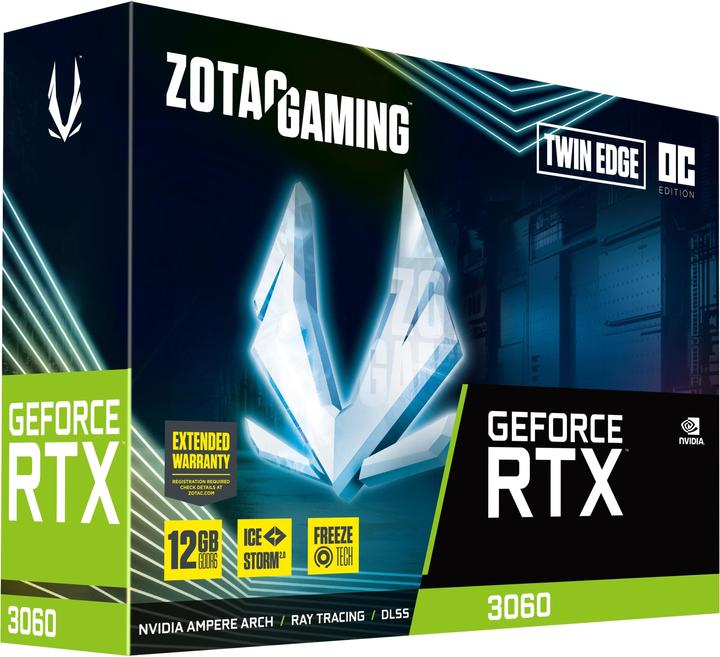 Produktbild Zotac Gaming GeForce RTX 3060 Twin Edge OC (12 GB)