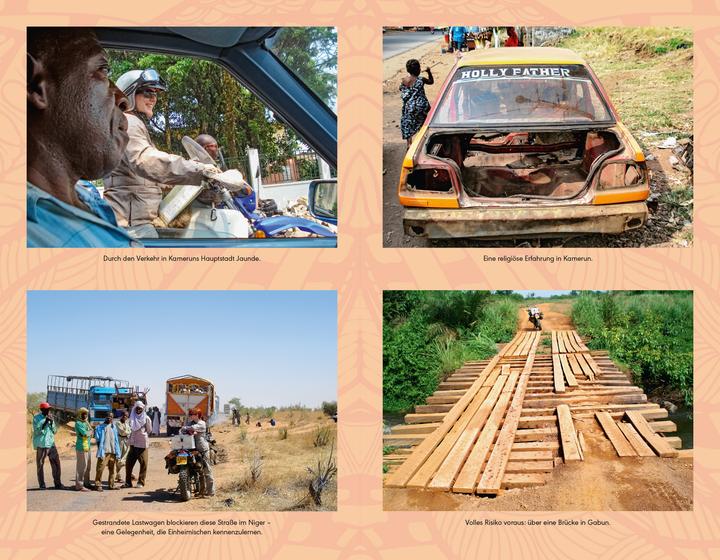 Produktbild Mit 80 Schutzengeln durch Afrika (Deutsch, Lois Pryce, 2018)