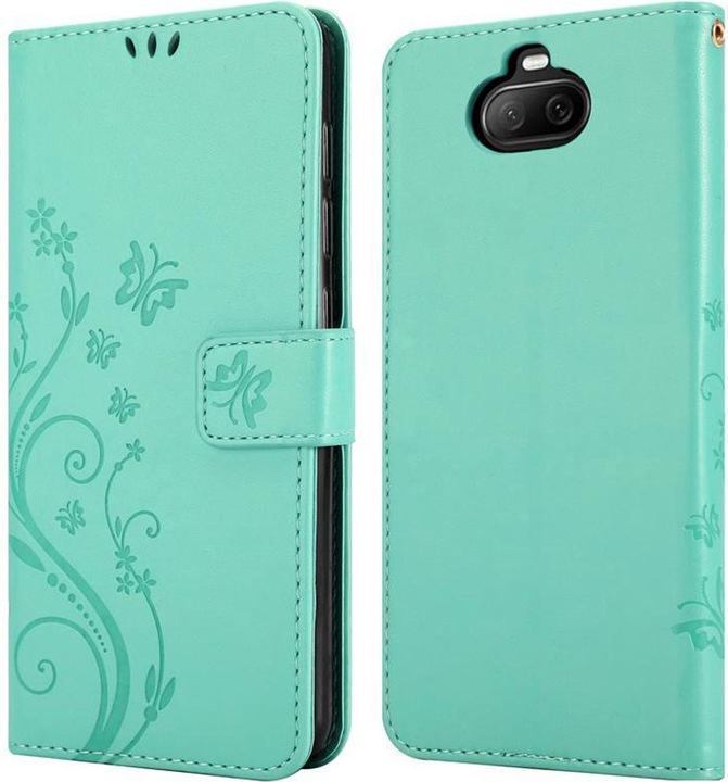 Produktbild Cadorabo Flower Book Cover (Sony Xperia 8)