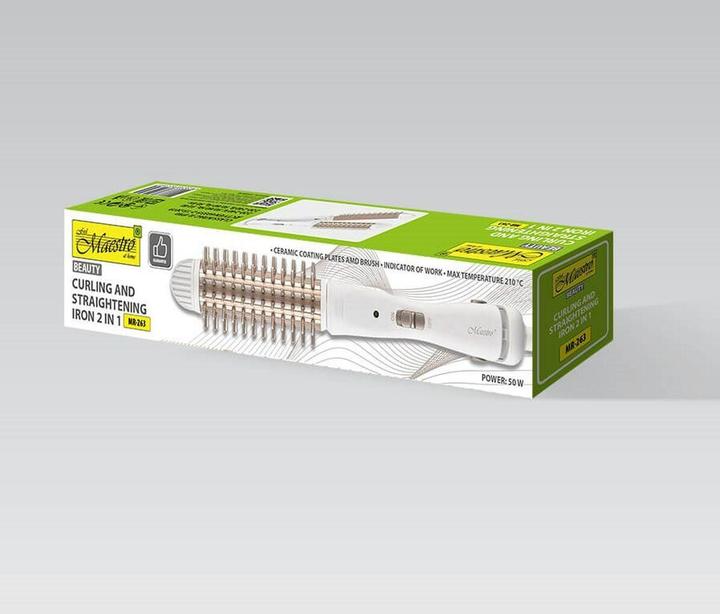 Actual product image Maestro Lokówko-prostownica do włosów 2w1 55W MR-263