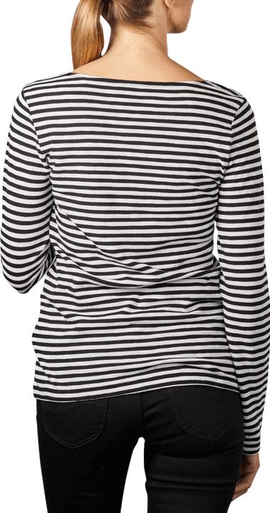 Immagine prodotto Marc O'Polo maglietta a maniche lunghe collo a barca multi/nero (XS)