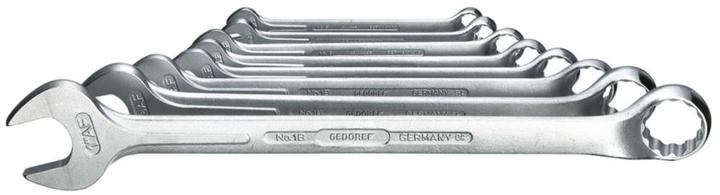 Image du produit Gedore Jeu de clés mixtes 8 pièces (1", 1/2", 3/4", 3/8", 5/8", 7/16", 7/8", 9/16")