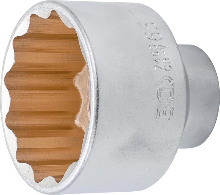 BGS Bussola poligonale 20 mm (3/4") 65 mm