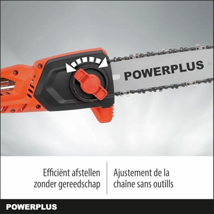 Produktbild Powerplus Dual Power Kettensäge teleskopisch 40V 250mm - exkl. Akku und Ladegerät - 1 Acc. (Akku Kettensäge)