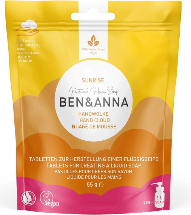 Immagine prodotto Ben & Anna Set alba nuvola a mano (Sapone liquido, 55 ml)