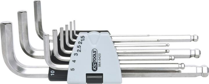 Actual product image KS Tools Stainless steel angle pin wrench set