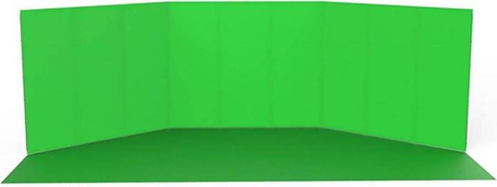 Studioking Panorama Hintergrund Green Screen FSF-240900PT 240x900cm