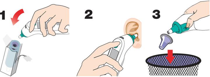 Actual product image Braun Protective caps LF40