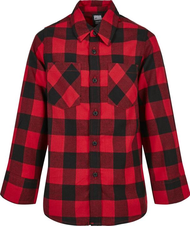 Immagine prodotto Urban Classics Ragazzi - Camicia di flanella a quadri (122, 128)