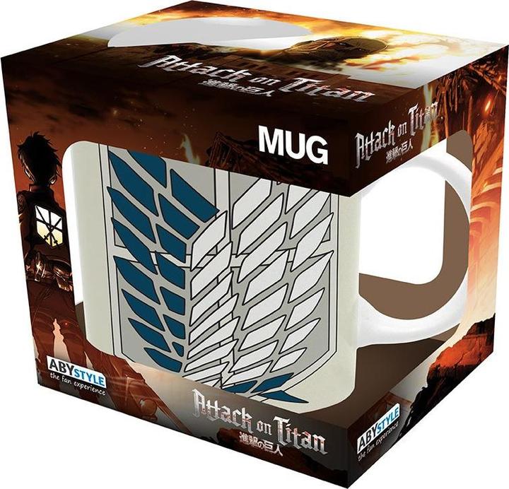 Immagine prodotto ABYstyle Attack on Titan - Aufklärungstrupp (320 ml)