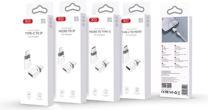 Produktbild xO Adapter NB256E USB-C - Lightning weiss (USB-C, Lightning)