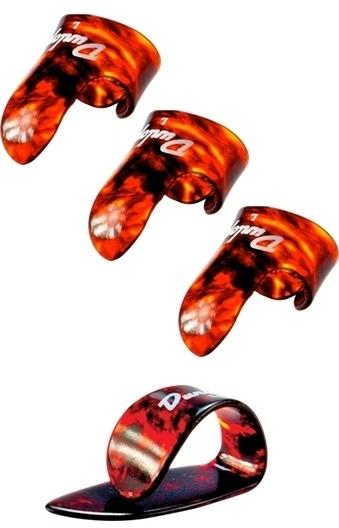 Dunlop Medium Finger and Thumb Plectrum Set (4x)