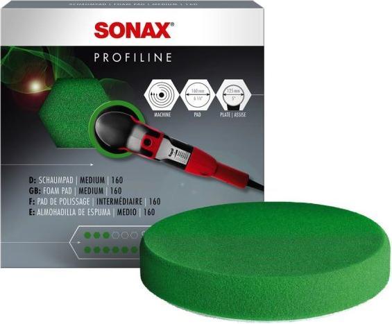 Actual product image Sonax Polishing sponge Profiline, Ø 160 mm, 1 piece