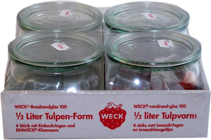 Produktbild Weck Tulpenform (4 Stk., 0.50 l)