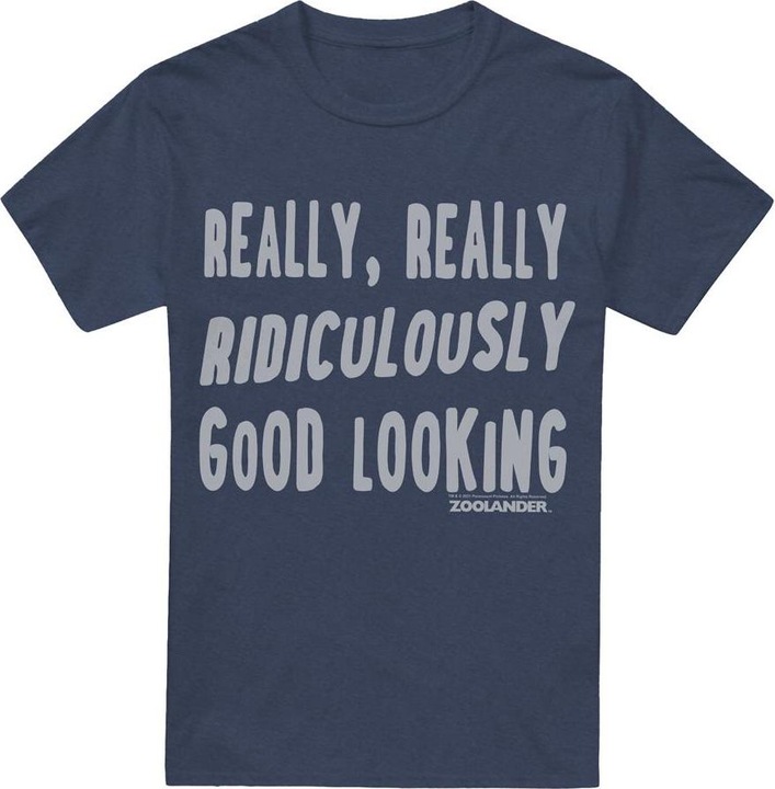 Actual product image Zoolander Unisex Adult Derek T-Shirt (3XL)