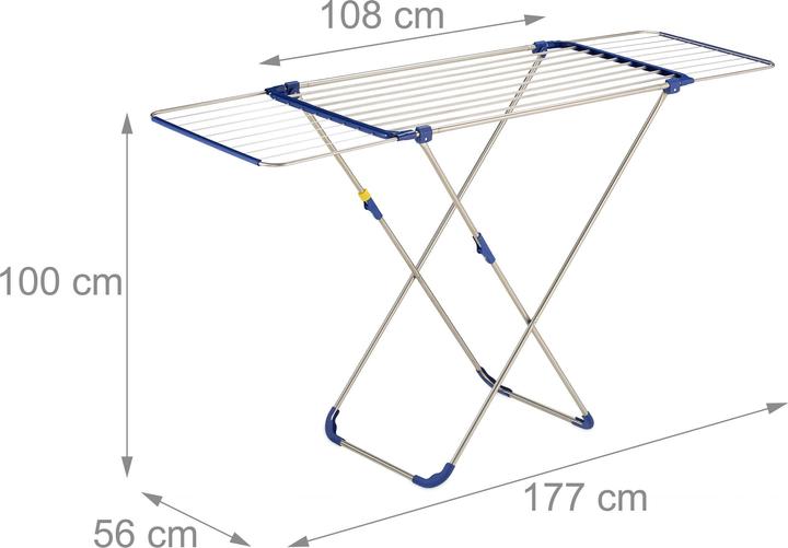 Actual product image Relaxdays Drying rack (1.04 m)