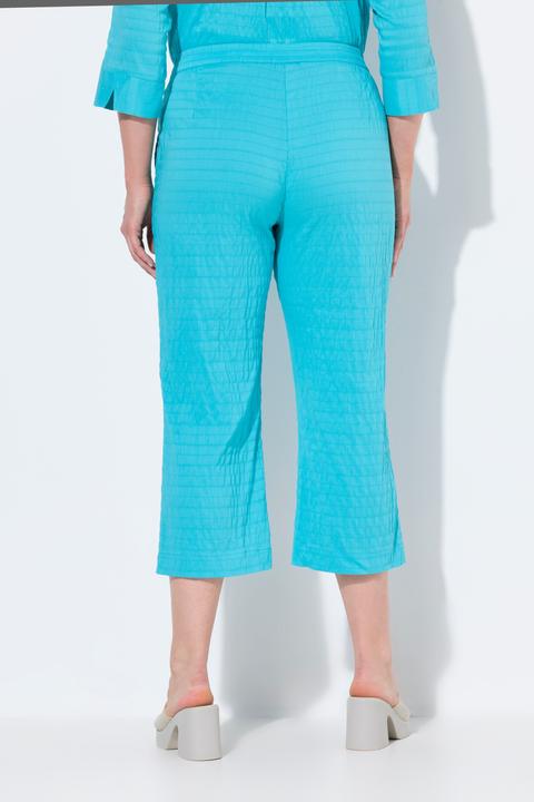 Immagine prodotto Ulla Popken Pantaloni a 7/8 modello Ruby con ginocchio preformato, taglio della gamba dritto e cintura elastica (42)